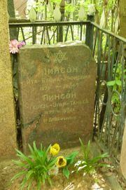Пинсон Ита-Блюма Ароновна, Москва, Востряковское кладбище